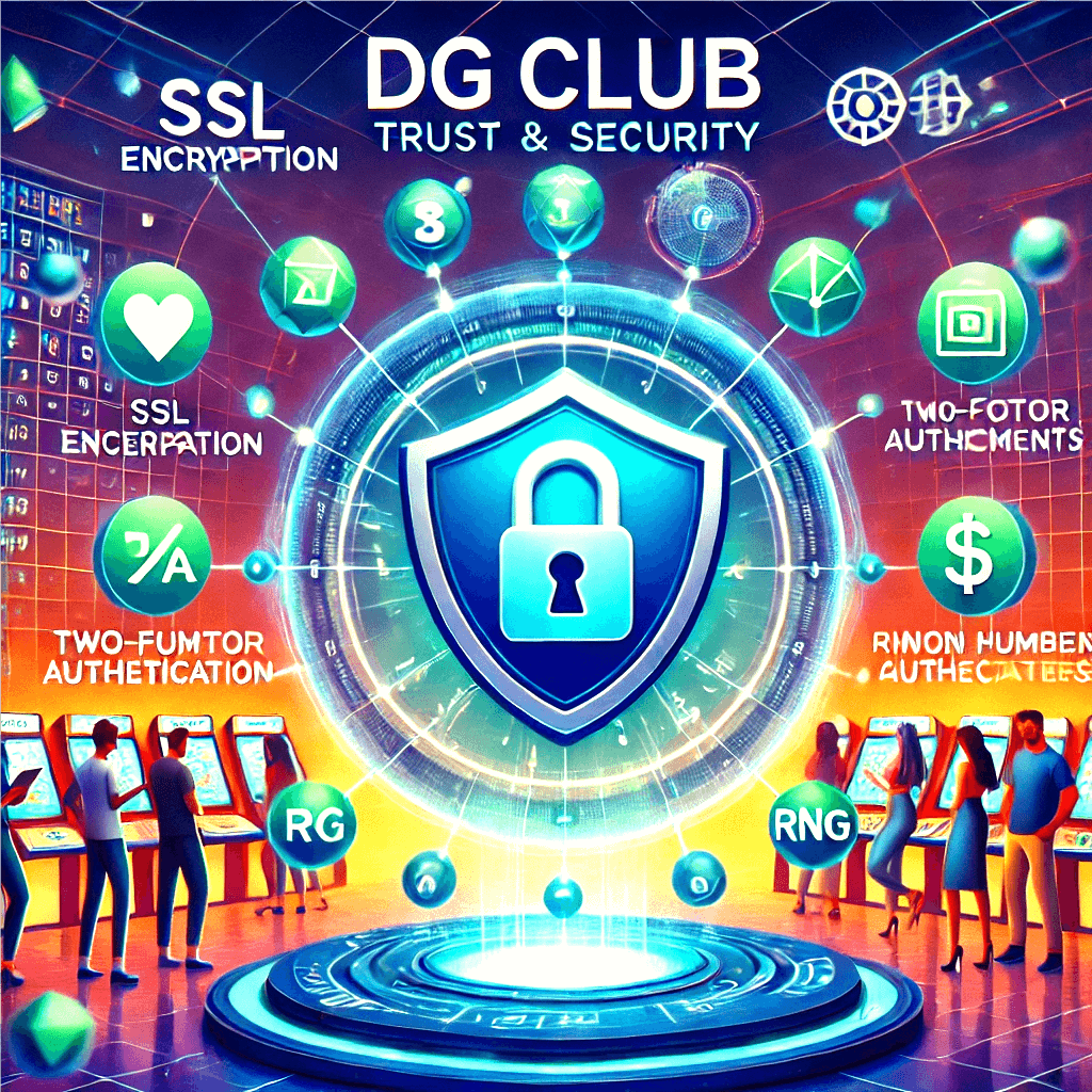 DG Club ensures a secure and transparent gaming experience with advanced encryption, fair play standards, and robust anti-fraud measures.